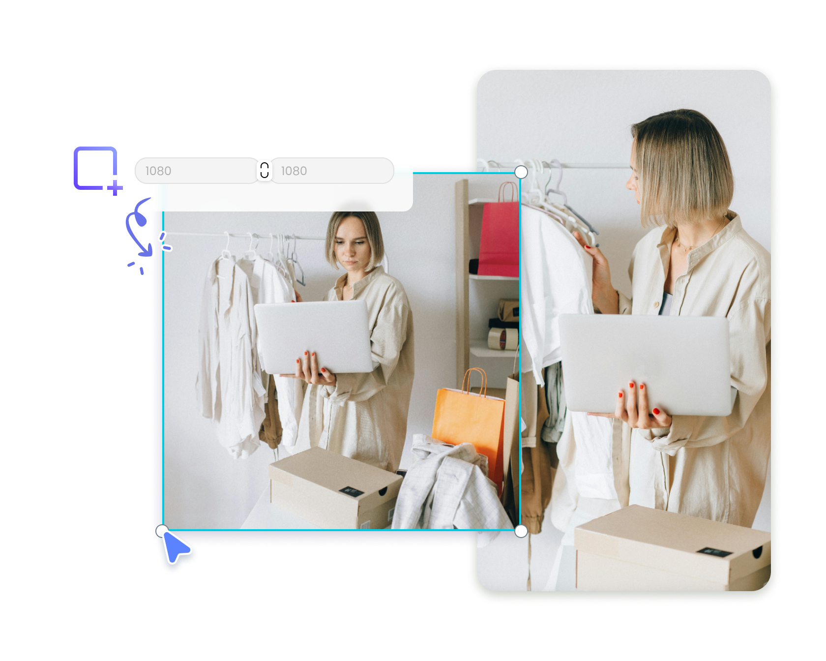 Змінити розмір фото для друку